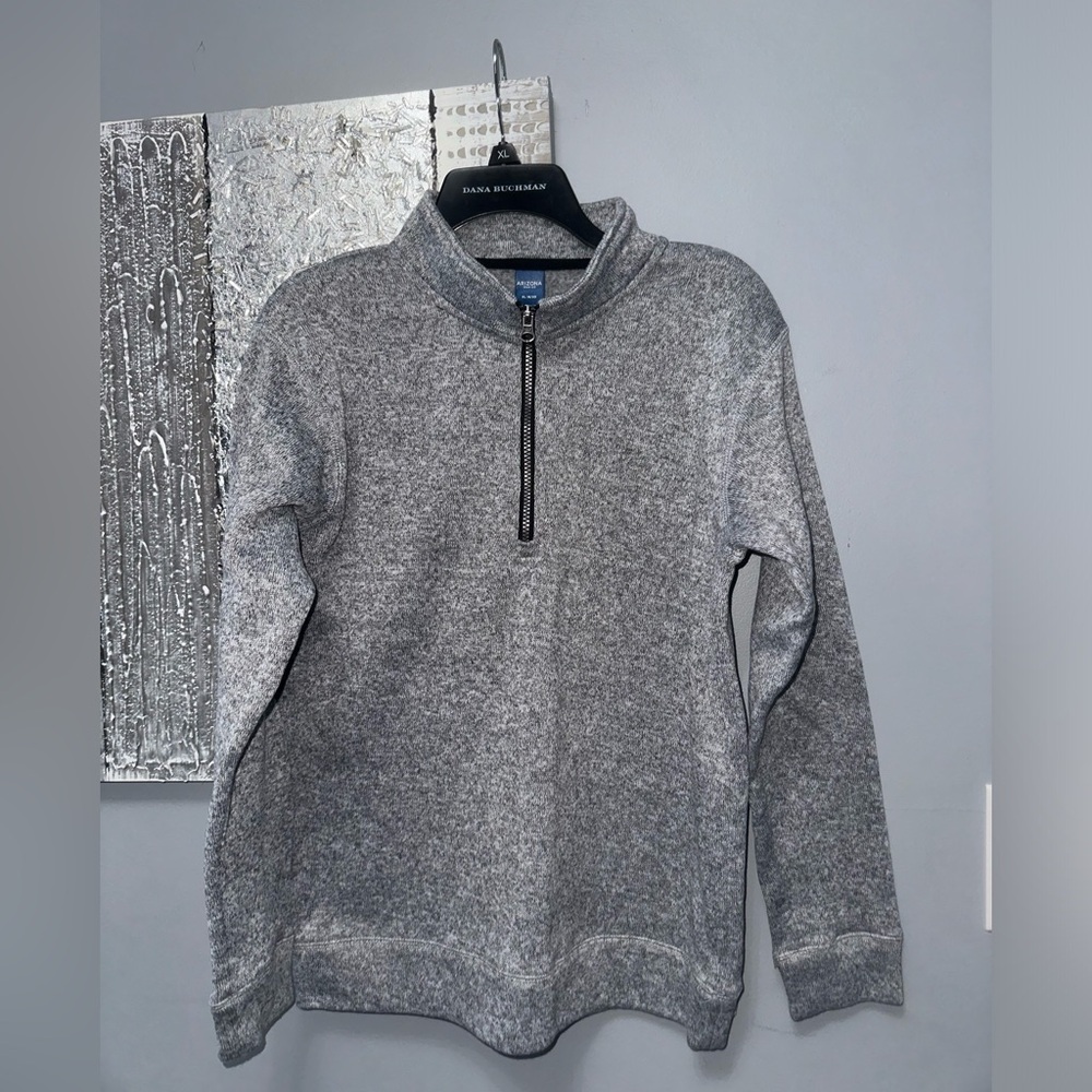 Boy’s Arizona 1/4 Zip Pull Over Sweater Youth Heather Gray